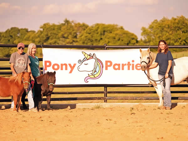 Wildwest Pony Party in Decatur Texas